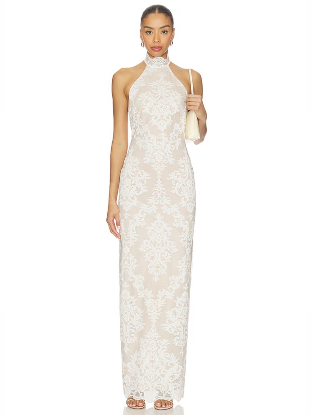 NWT! Stone Cold Fox x REVOLVE Gini Gown in White